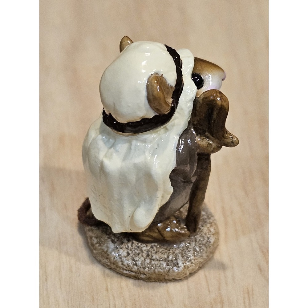Wee Forest Folk M-122b Shepard Standing Retired Signed AP, No WFF Box 1985 - Picture 7 of 12